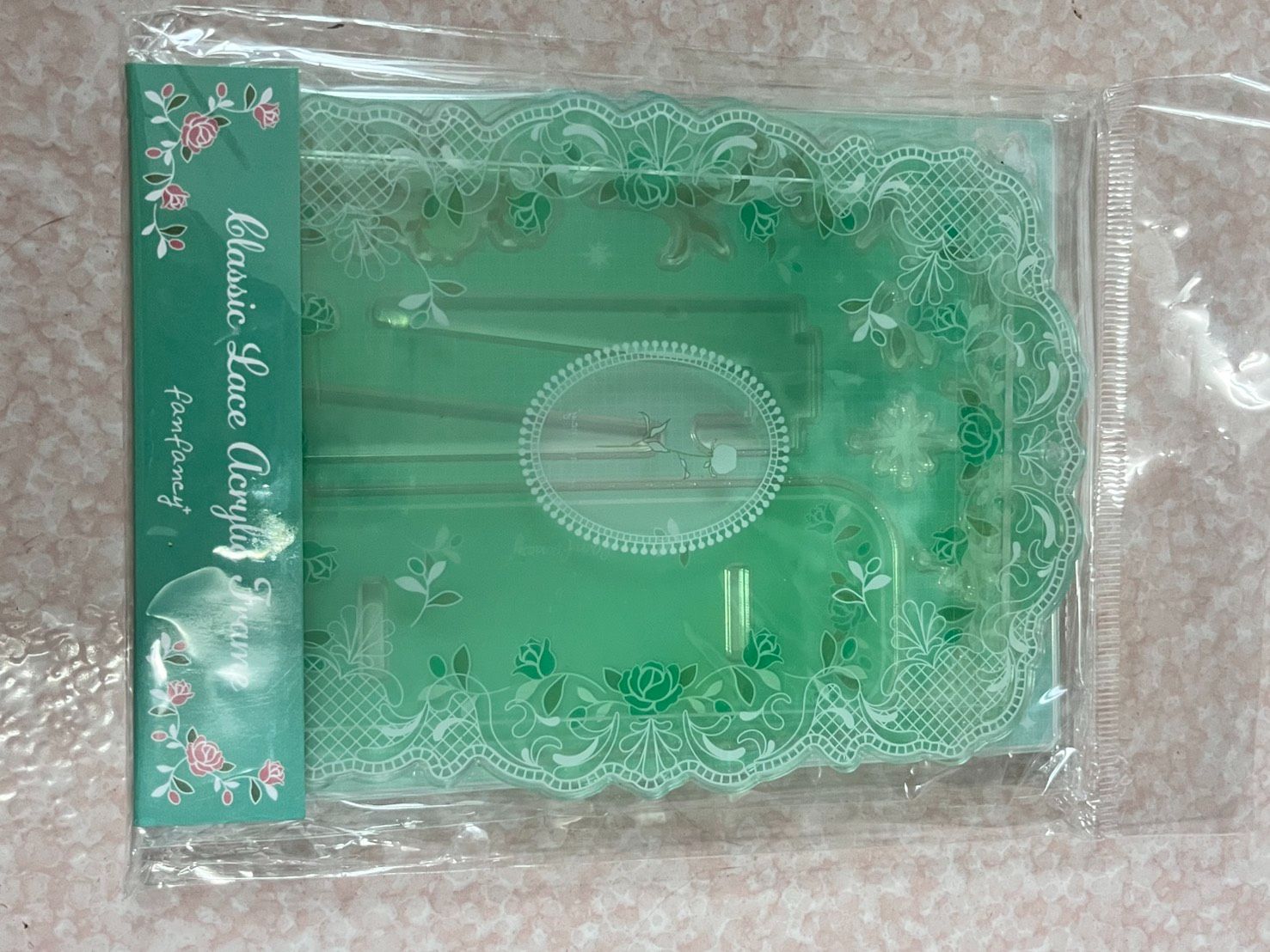 Fukuya 經典蕾絲壓克力展示框架