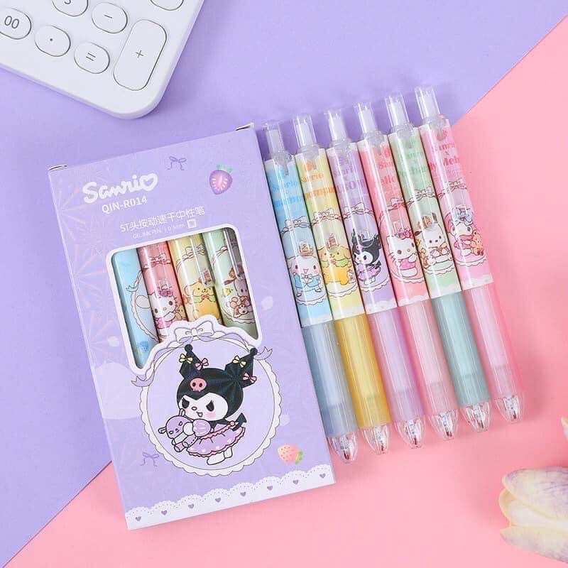 高顏值一盒6入速乾中性筆