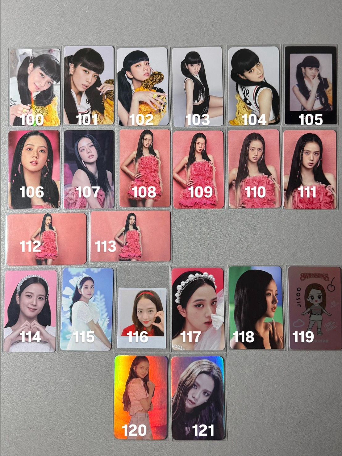 金智秀小卡 Born pink 時期 閃卡 滿額卡 手機殼卡 2020年曆特典