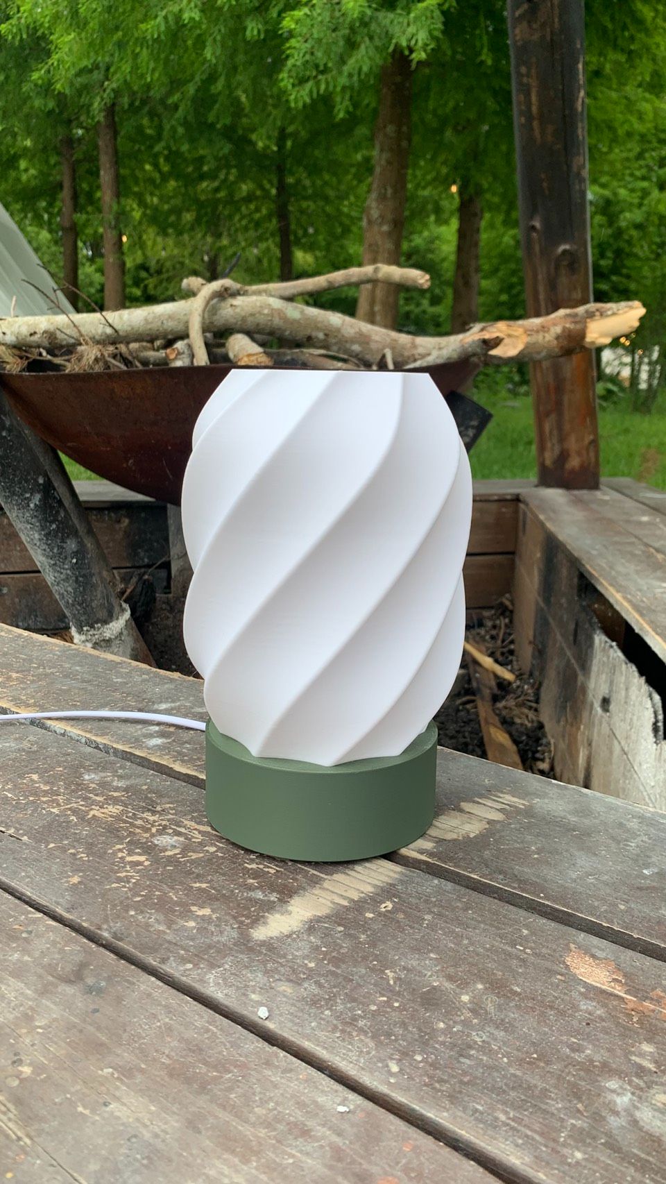 【Swirl Glow Lamp 】復古桌燈 工作燈 檯燈 轉角燈 藝術燈 文創燈具 原創設計 手作燈飾 創意居家照明