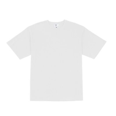 《限量加購商品》潮流單品 - 素色 重磅寬版落肩T恤（永恆白）