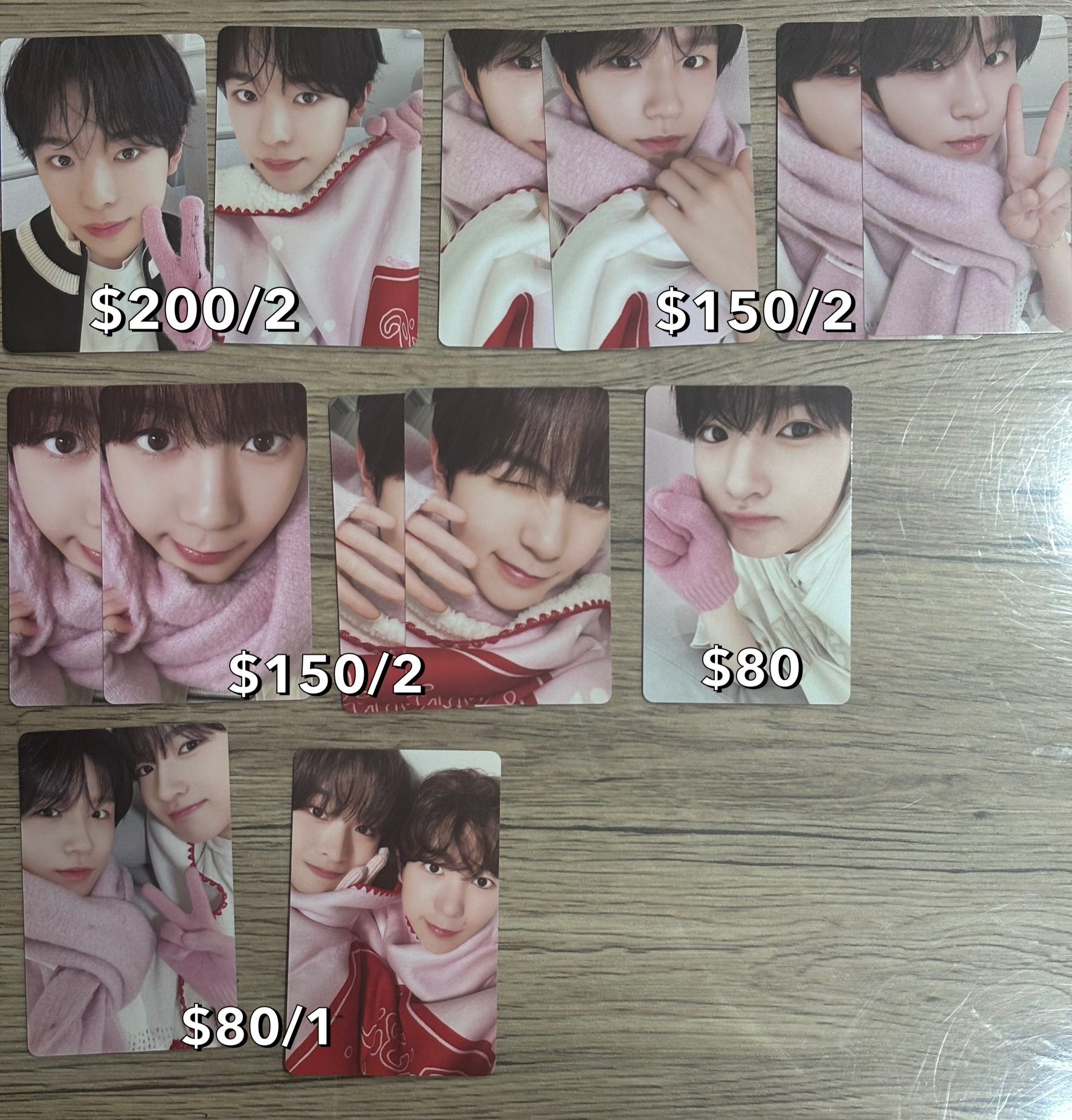 聖誕卡包/年曆後續 ❤️帶🩵