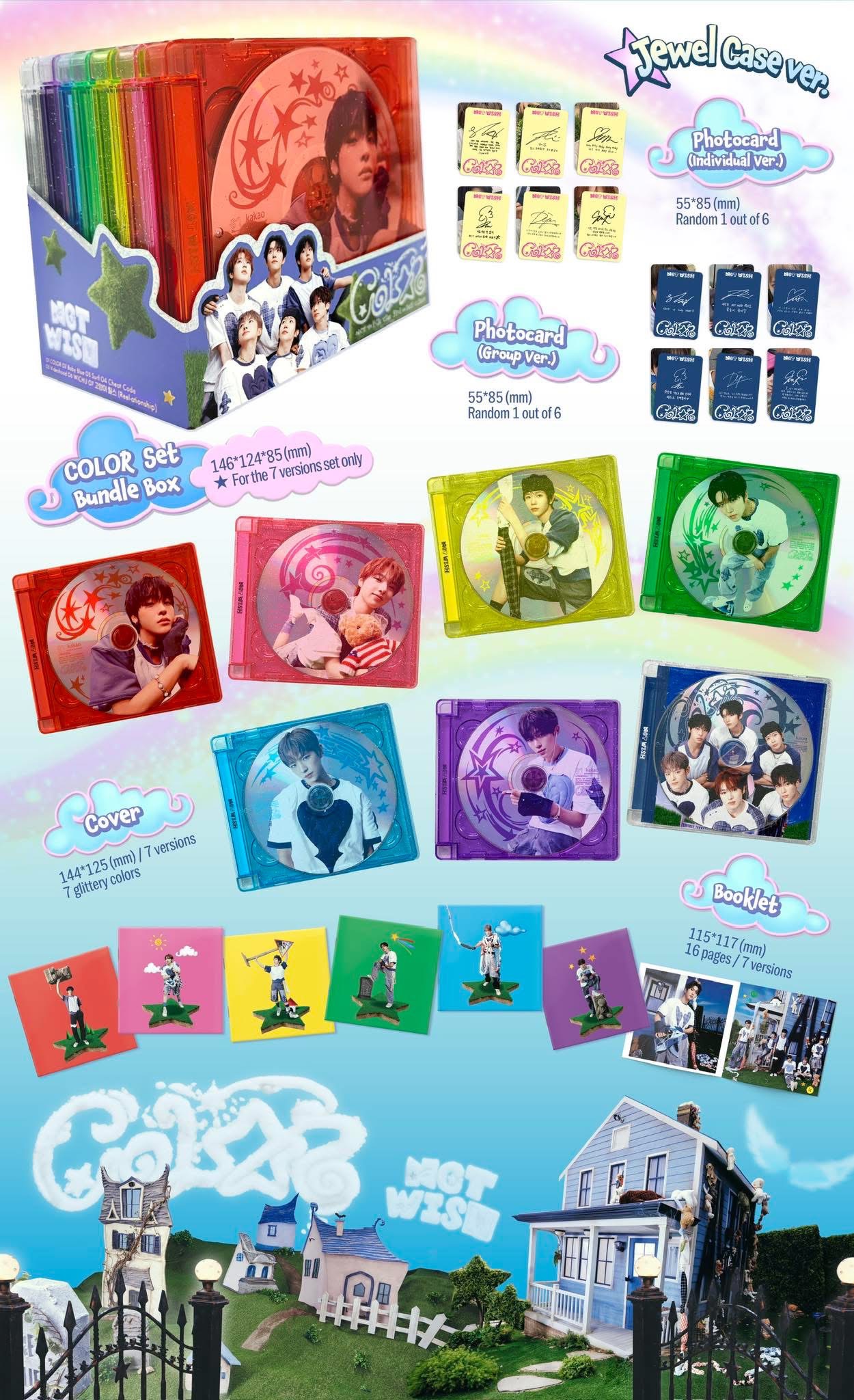 NCT WISH poppop ktown4u サイン会特典 トレカ 6枚セット 2025年最新】KTOWN4U nct wishの人気アイテム - メルカリ