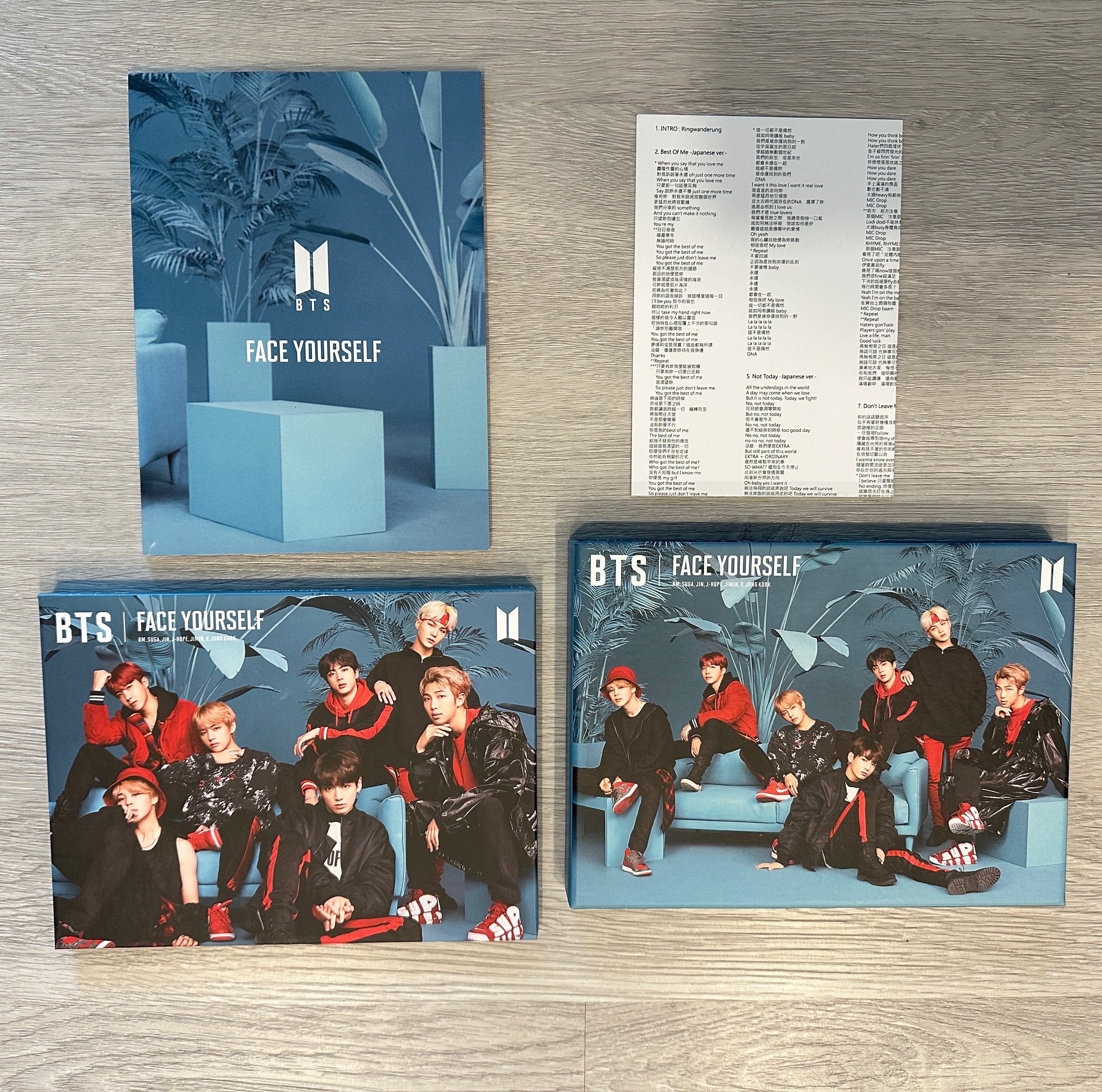 FACE YOURSELF初回限定盤