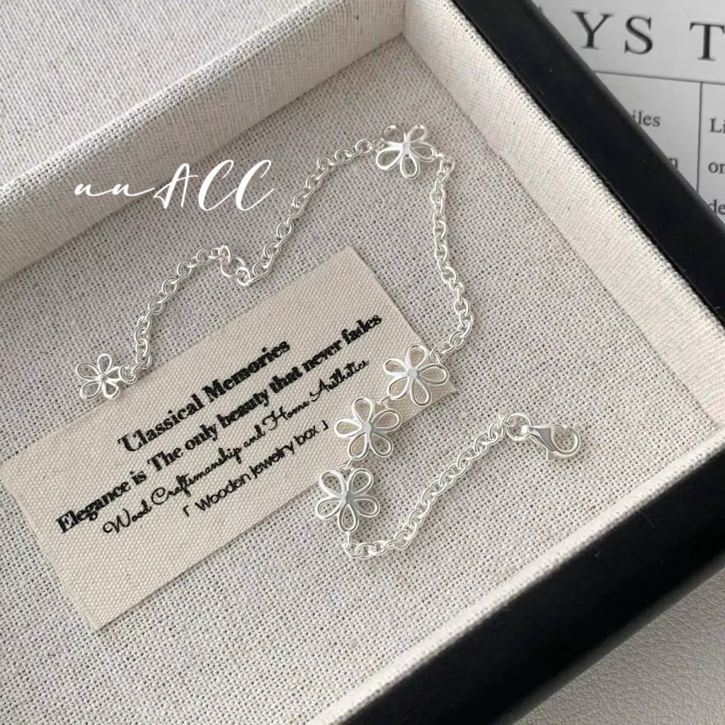 S925春日小花手鍊