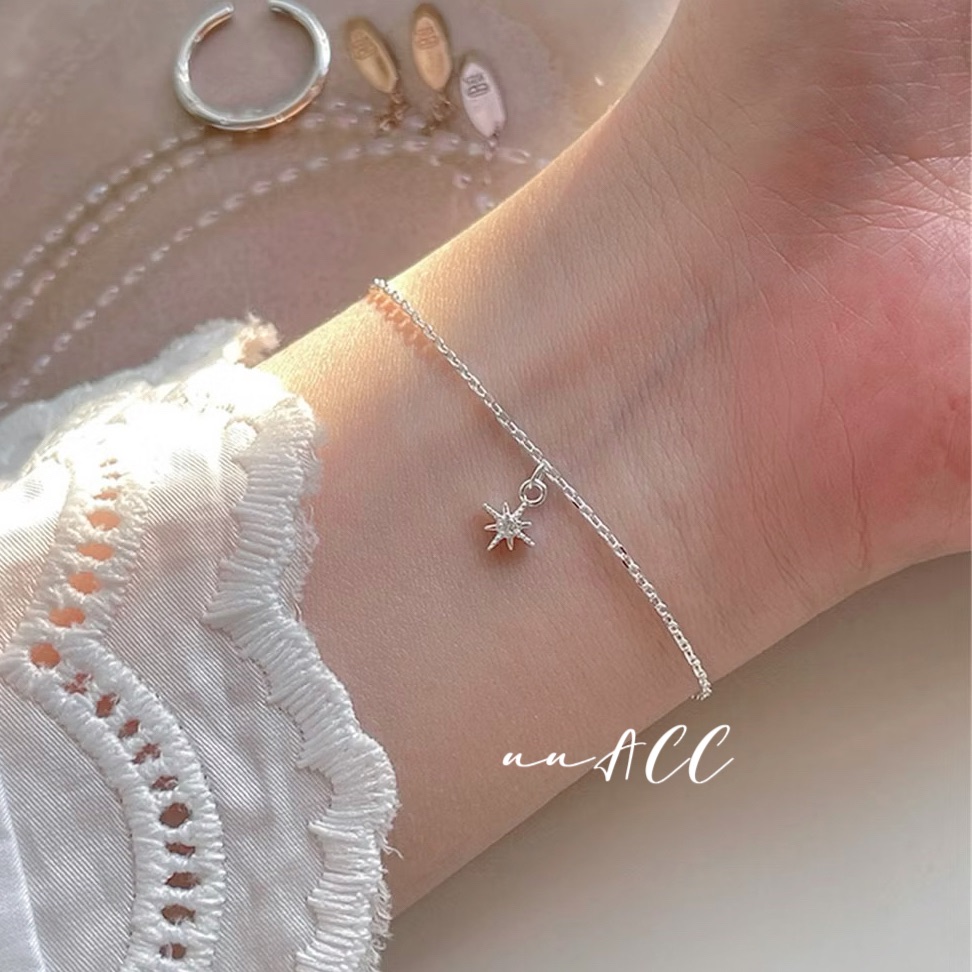 純銀聖誕北極星手鏈