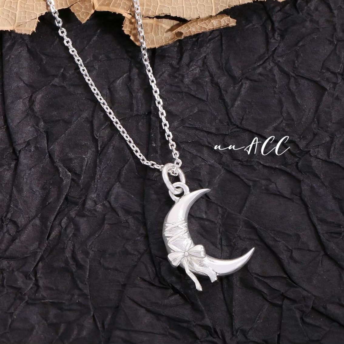 純銀月光仙子項鍊
