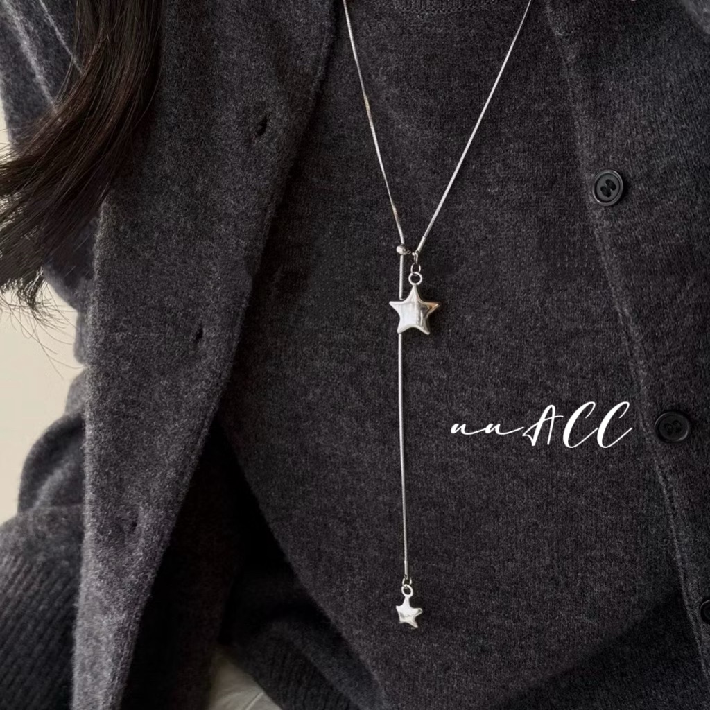 【穿搭必備】韓系抽拉星星項鍊