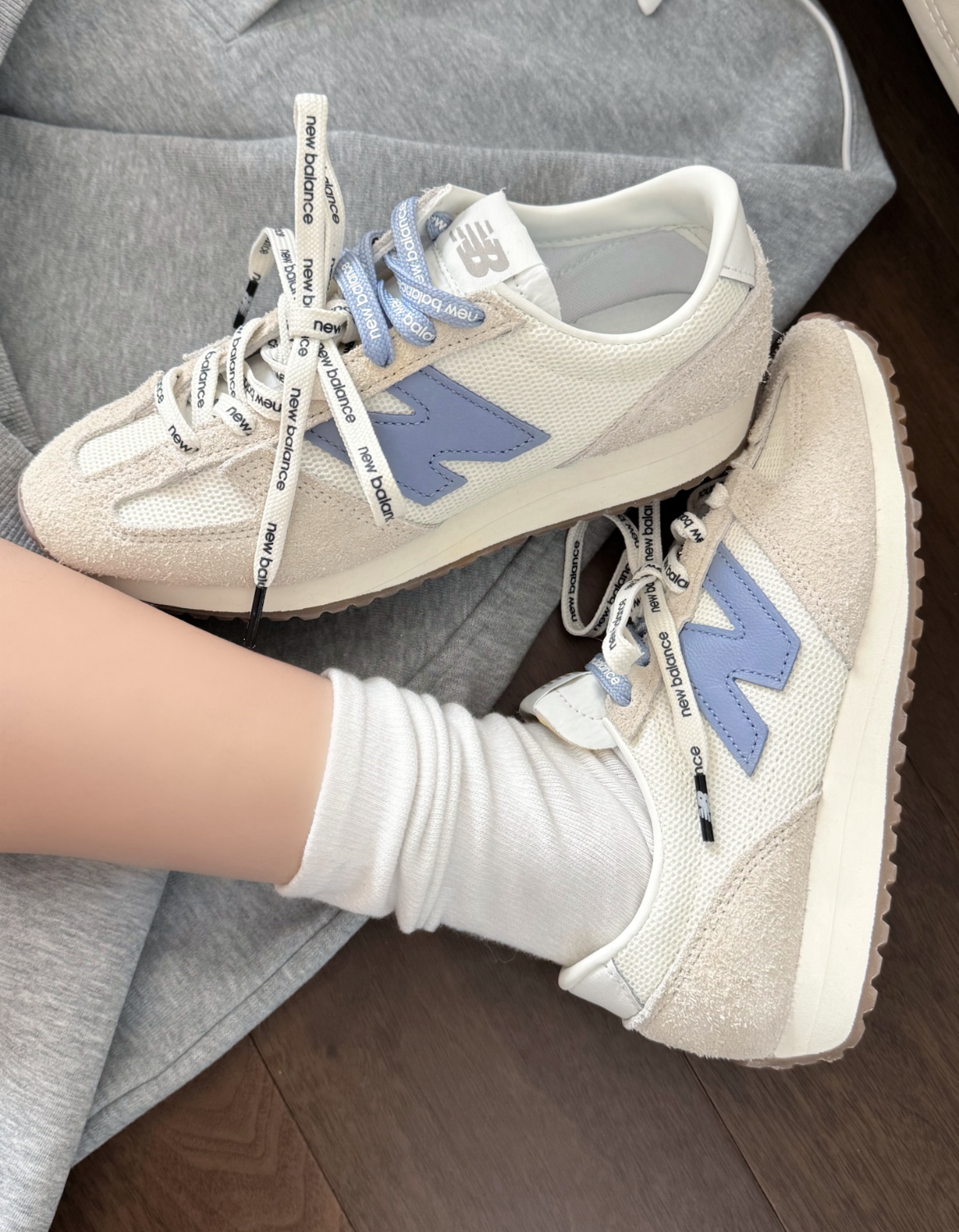 NEW BALANCE 471 NB 奶油白 U471AA 莫藍迪 張員瑛同款