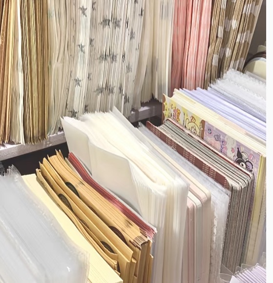 現貨包材隨心配  （內容物平口袋、自粘袋、自封袋、卡頭、卡背、摺頁、售後小卡、吊牌、貼紙、封口貼、打包裝飾材料、雪梨紙）