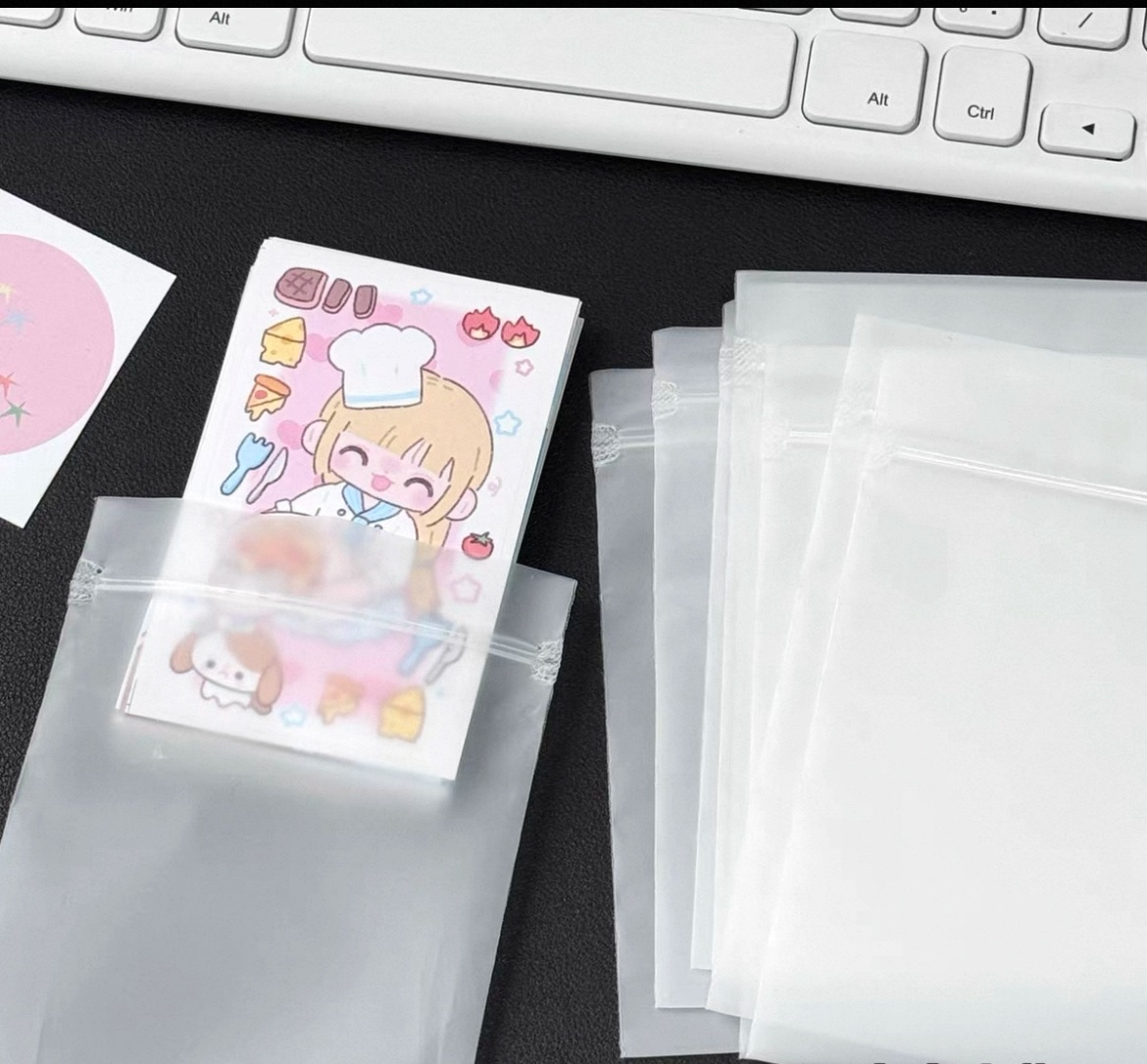 現貨-磨砂滑條袋 15*18