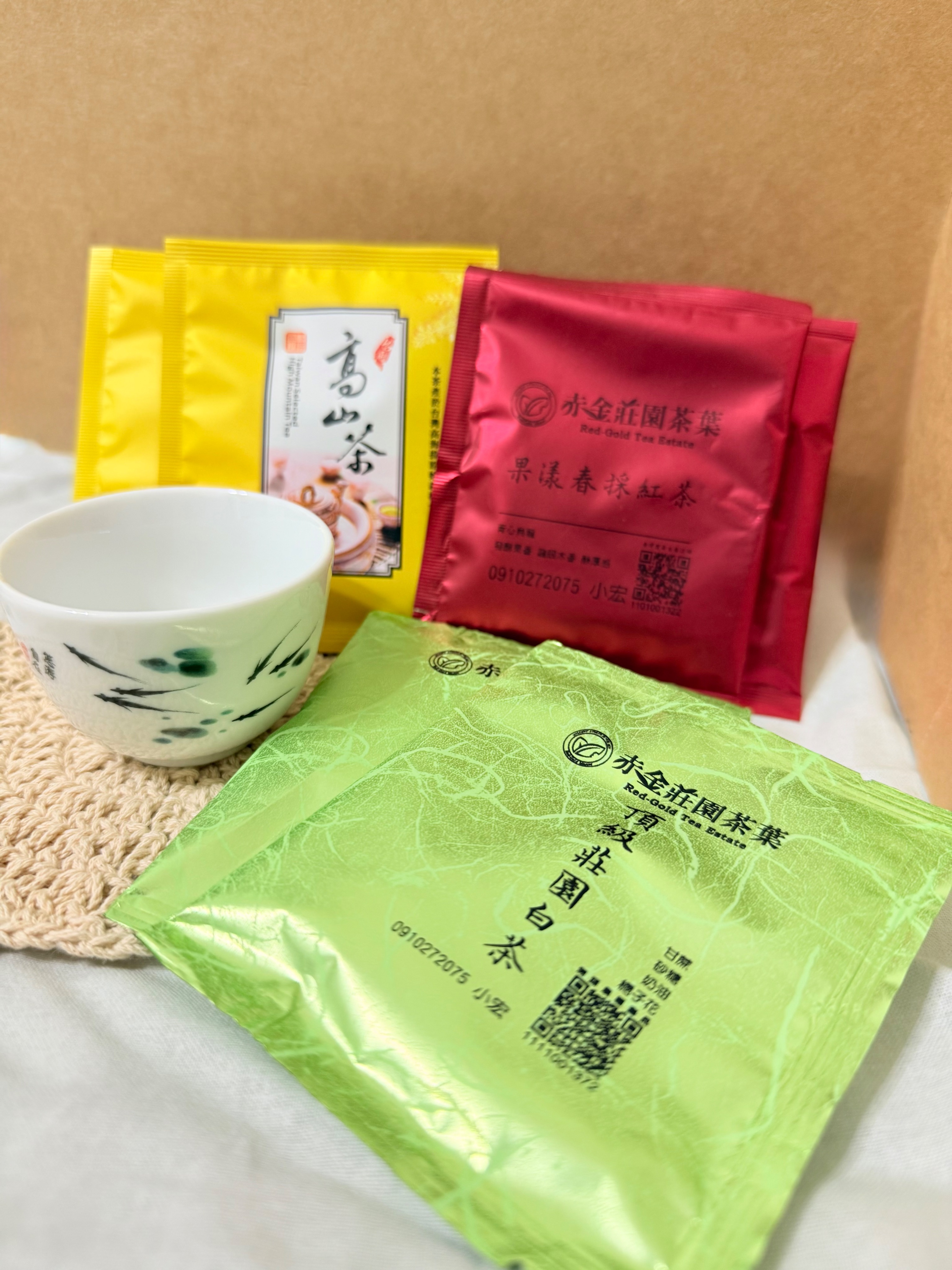 赤金莊園茶包（白茶、高山茶）