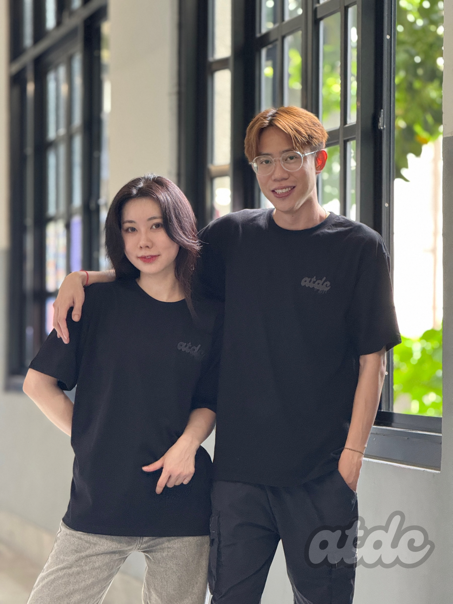 質感logoTEE（黑色）