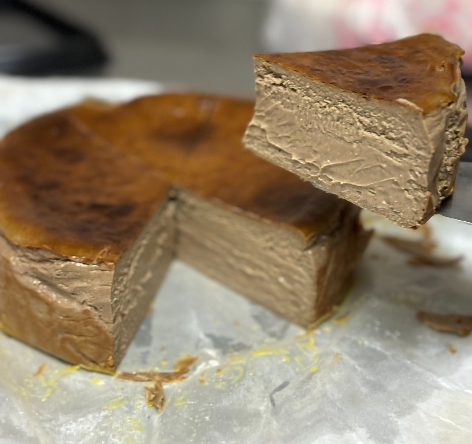 日式焙茶巴斯克