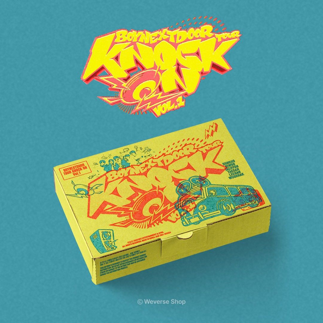 BOYNEXTDOOR TOUR ’KNOCK ON Vol.1’ （WVS通路）含特典