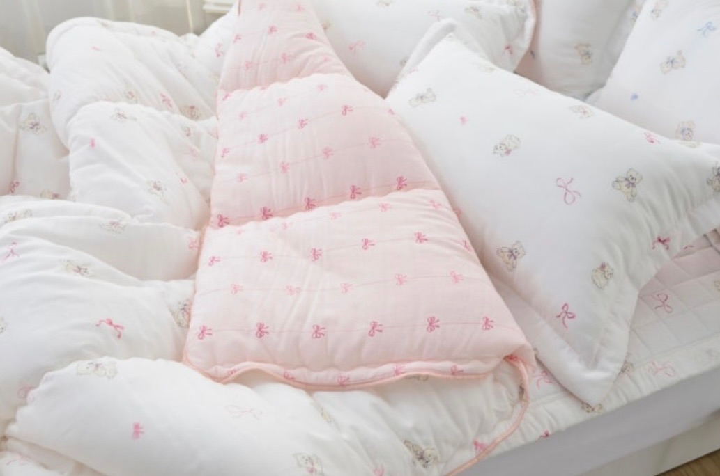 🇰🇷蝴蝶結小熊🐻‍❄️100%莫代爾棉四季被