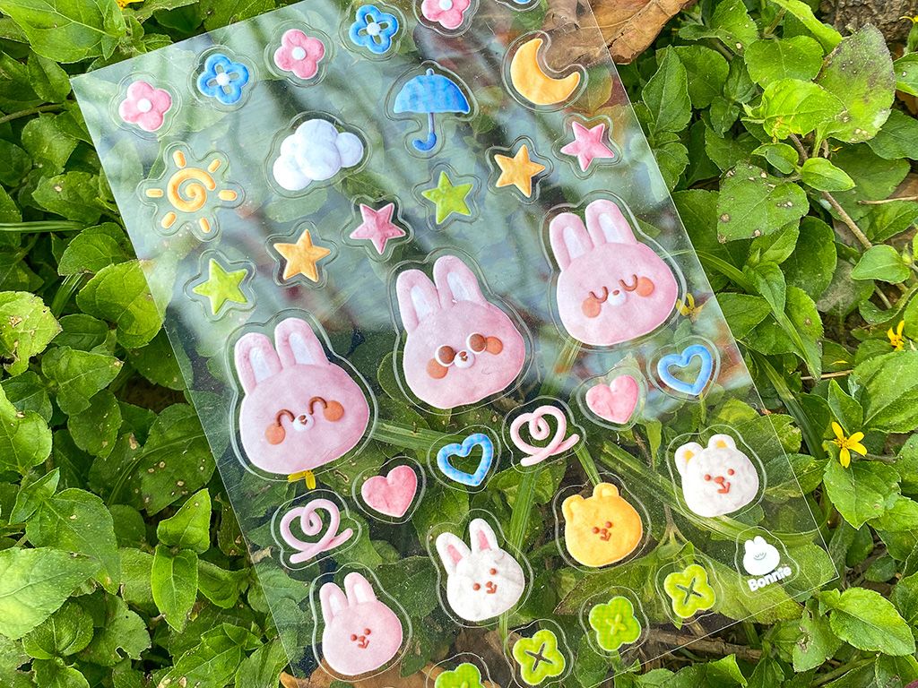 兔君 圖鑑貼紙