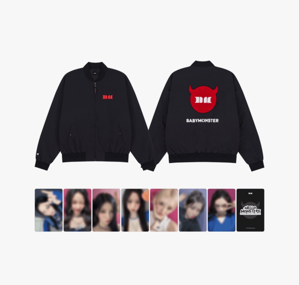 [HELLOMONSTERS]經典簽名外套
