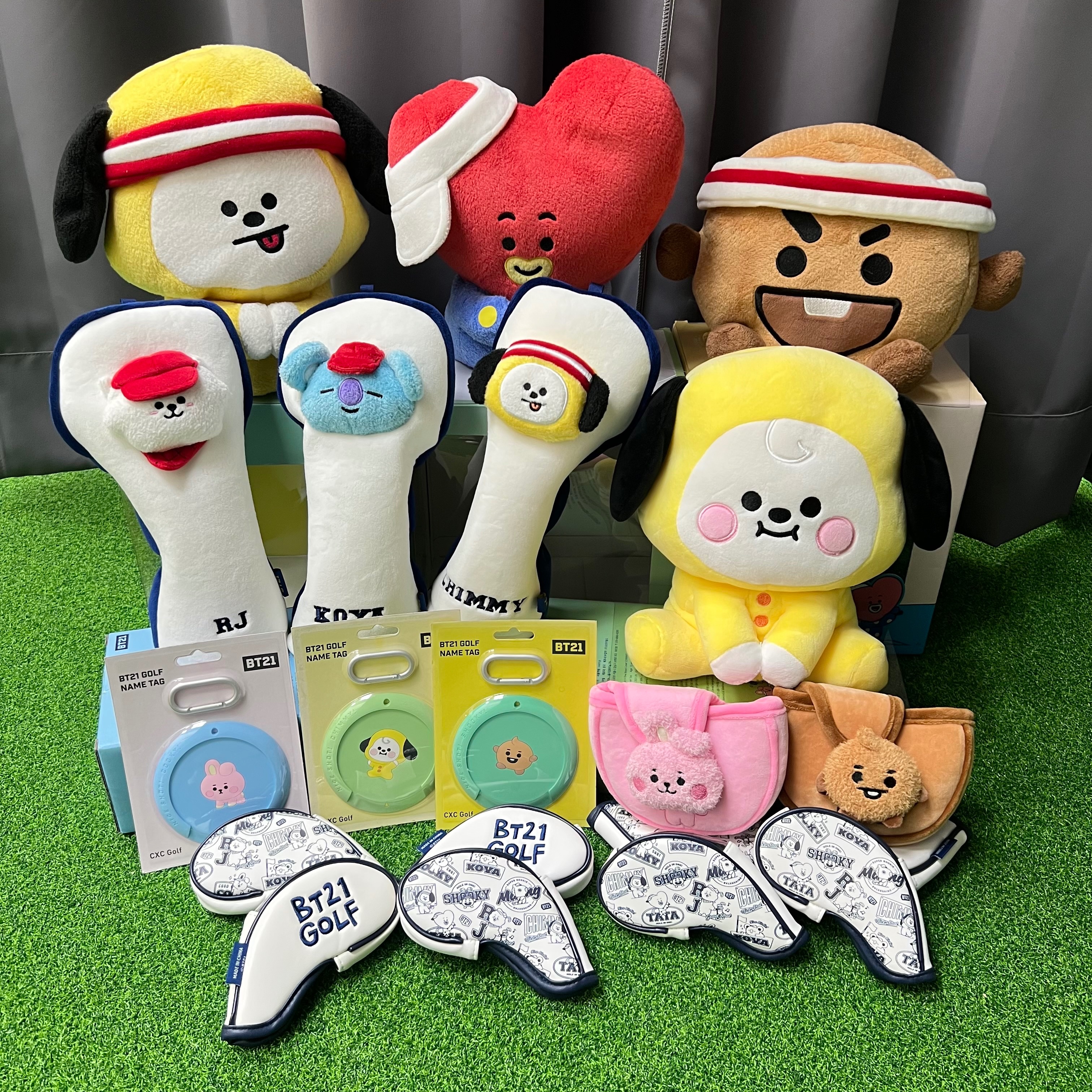 BT21 系列 球桿套 配件（任選此系列兩件商品贈小禮物