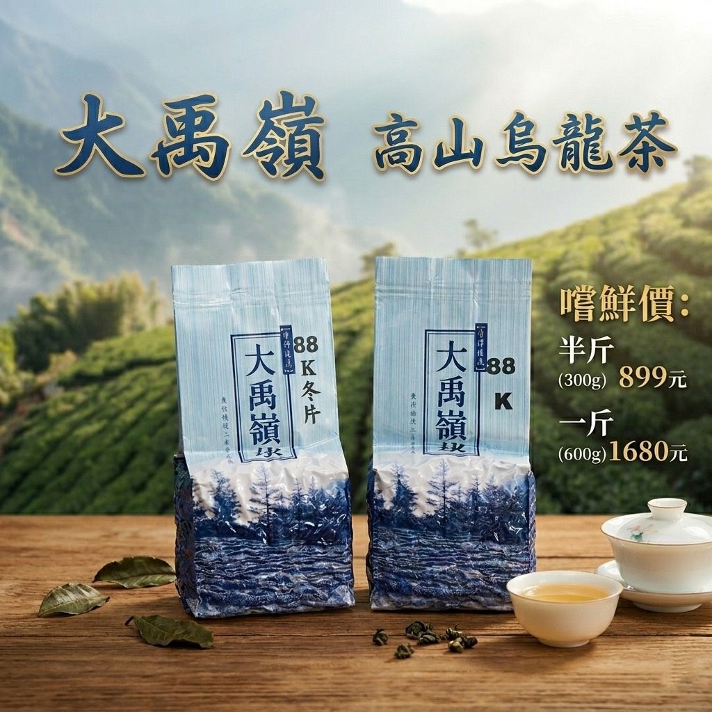 🍵大禹嶺 88K 冬片「茶王」