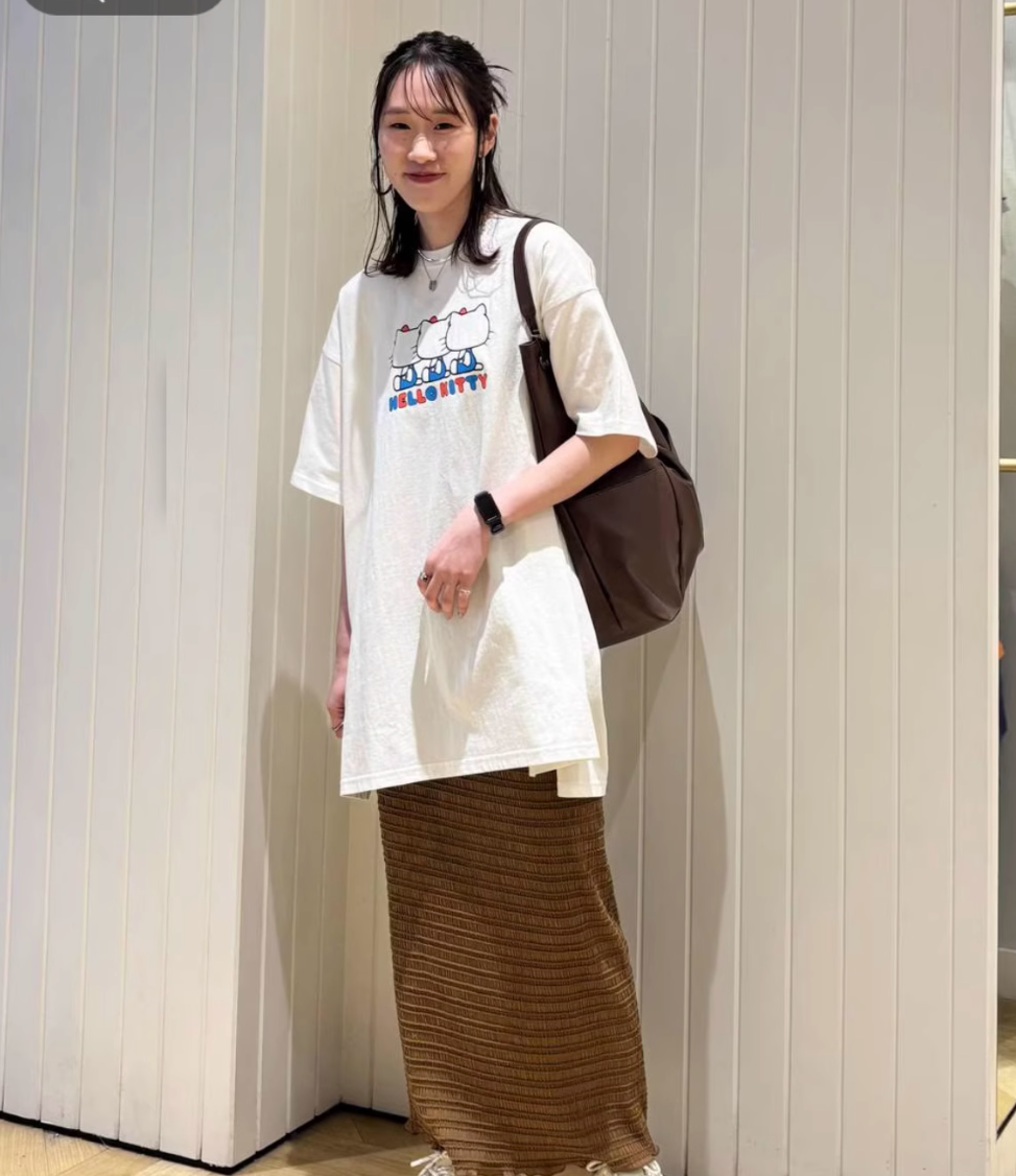 桃莉琪*moki*單品!!超可愛不想面對凱蒂貓KITTY短袖印花T-現貨