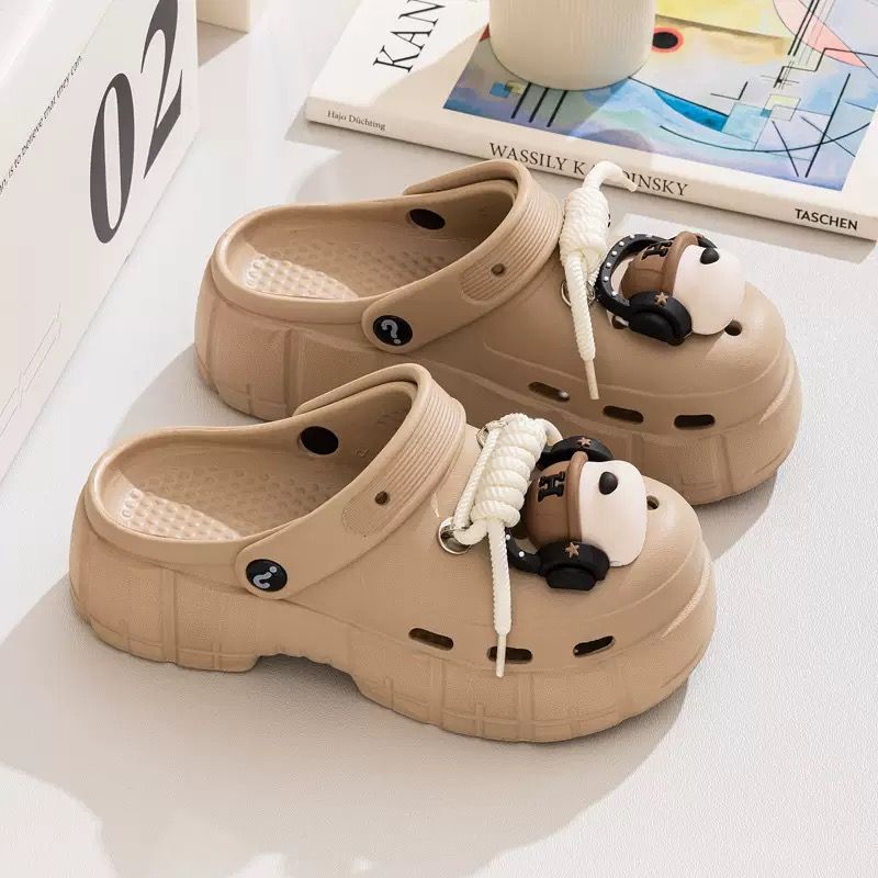 8186 超輕量 晴雨兩穿 防水洞洞鞋 厚底拖鞋 雨鞋 海灘鞋 拖鞋 穆勒鞋 工作鞋