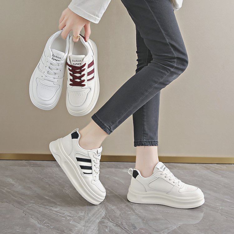 2509 四季百搭 軟底透氣 百搭小白鞋 厚底鞋 休閒鞋 板鞋