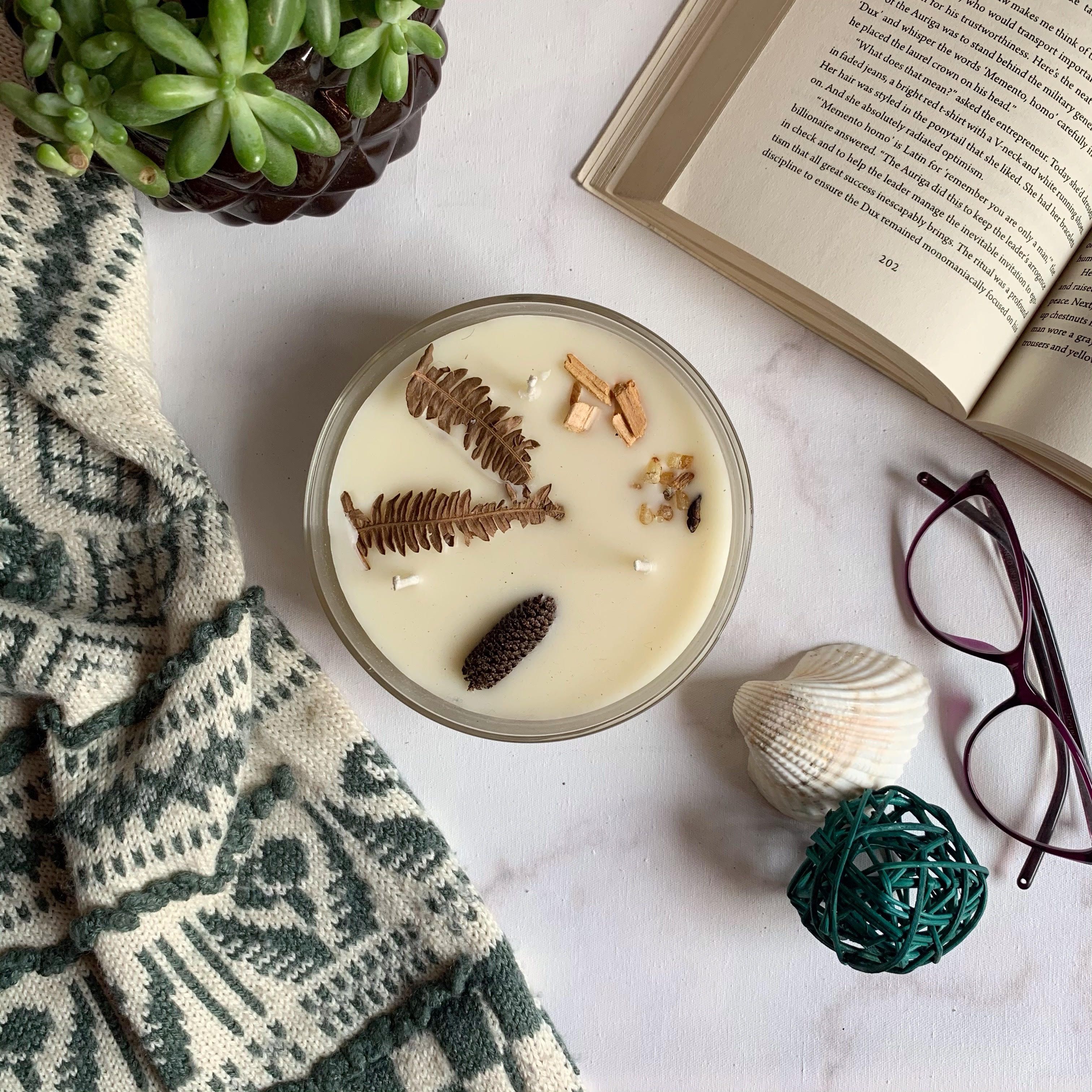 「穩定 × 安全感」山林蠟燭 ｜冷杉雪松