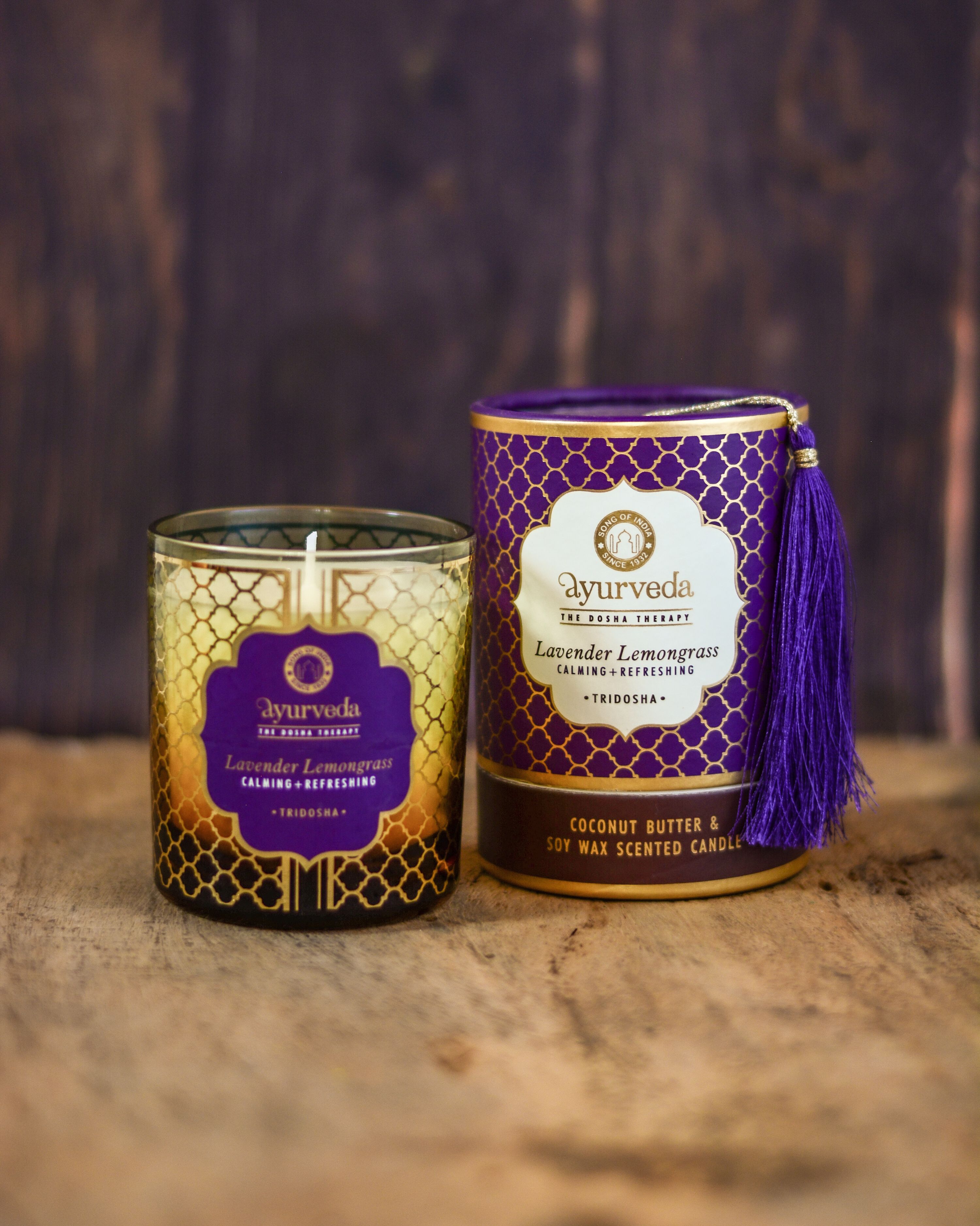 薰衣草檸檬草｜「降火 × 安眠」平衡蠟燭