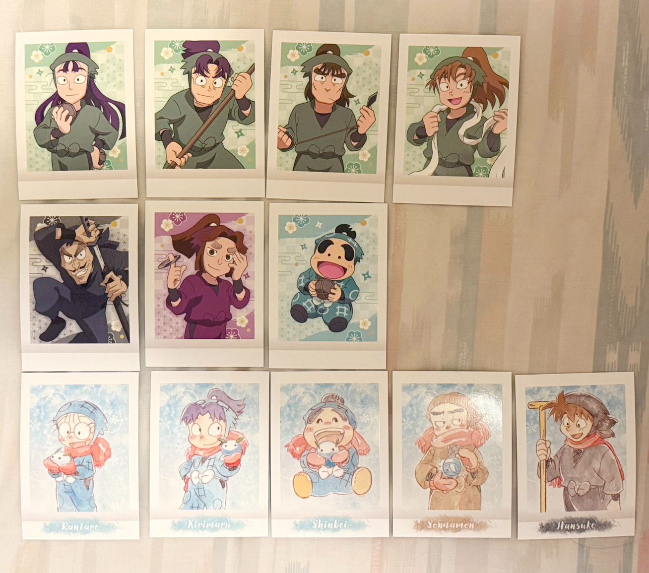 【日本周邊】拍立得風/雪拍小卡x12張
