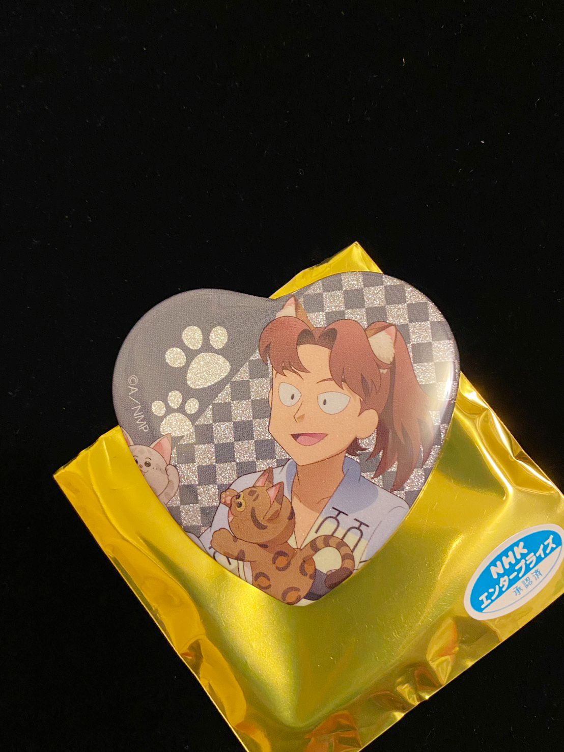 【日本周邊】南嘉堂/ ナンジャタウン 開幕！“忍”形劇の段-愛心徽章 （利吉款）