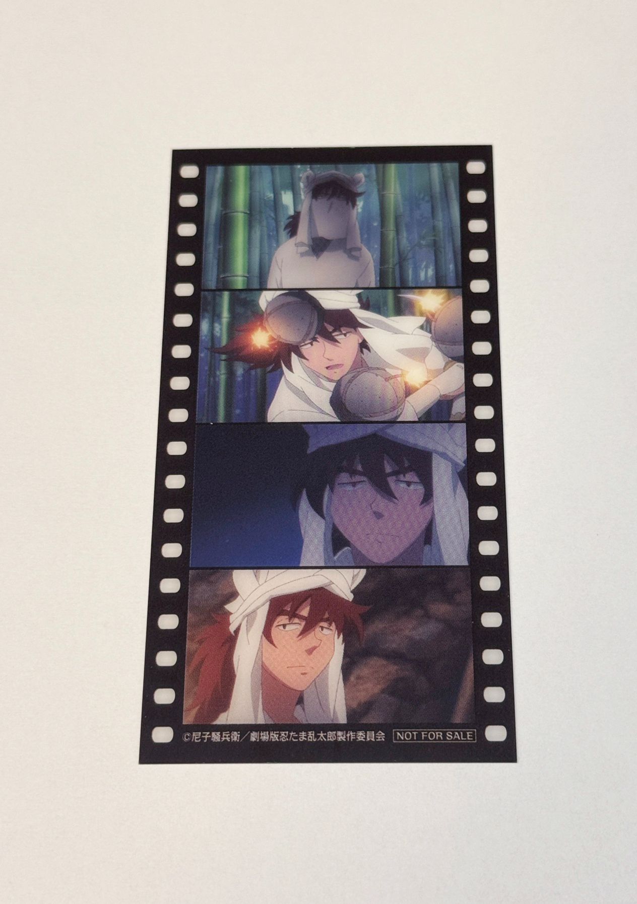 日本電影特典-膠片風透卡（天鬼）