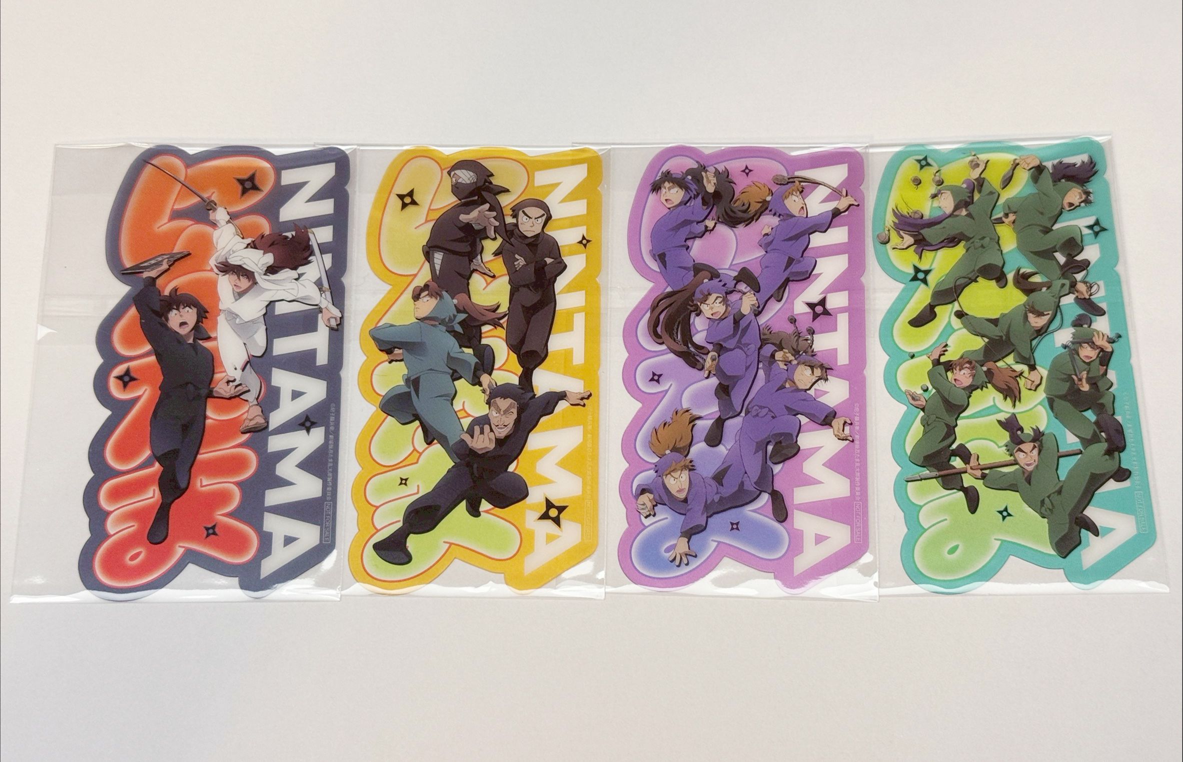 日本電影特典-造型透卡-土井＆天鬼+黃昏時＆山田父子+五年生+六年生（四款合售）