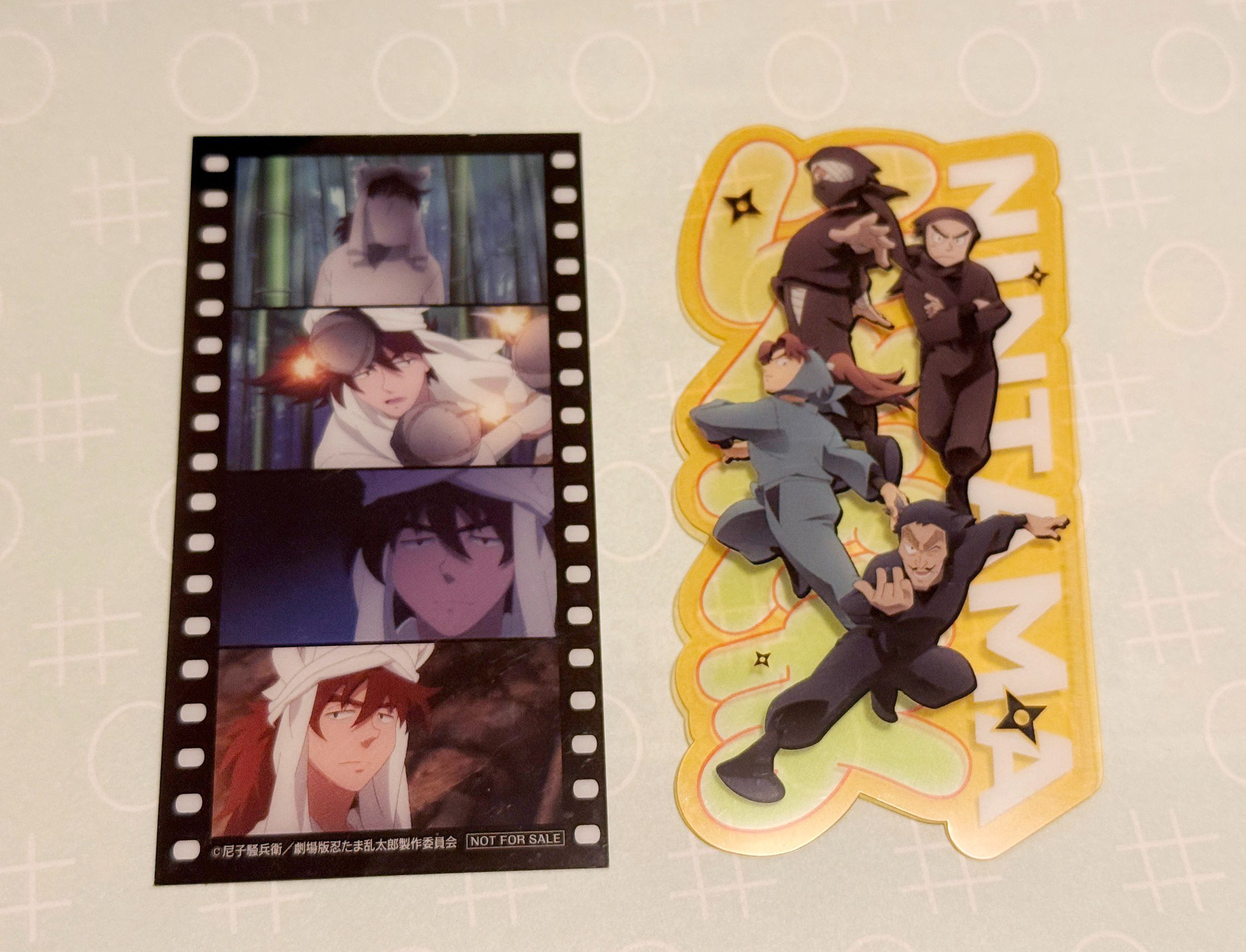 【瑕疵區】日本電影特典-造型透卡、膠片風透卡（單售）