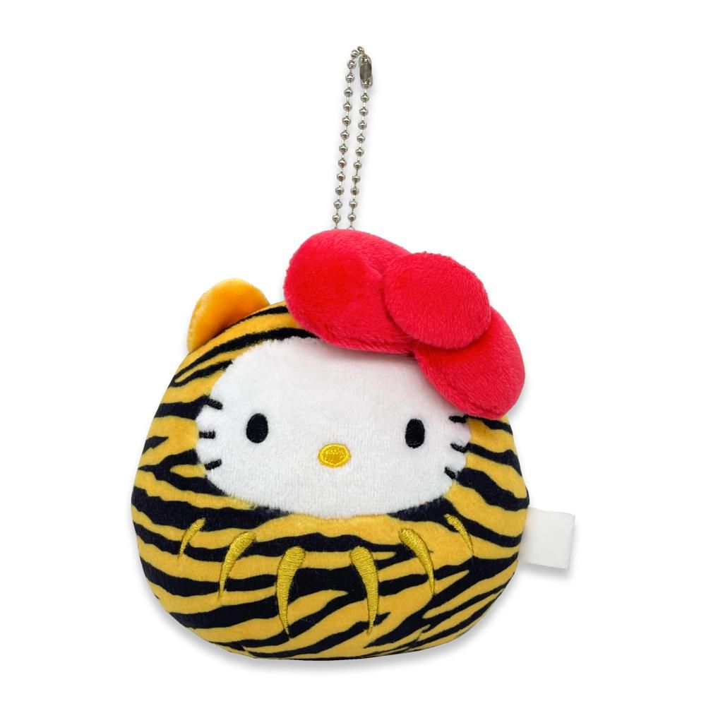 凱蒂貓 Hello Kitty 絨毛娃娃吊飾（福寅）