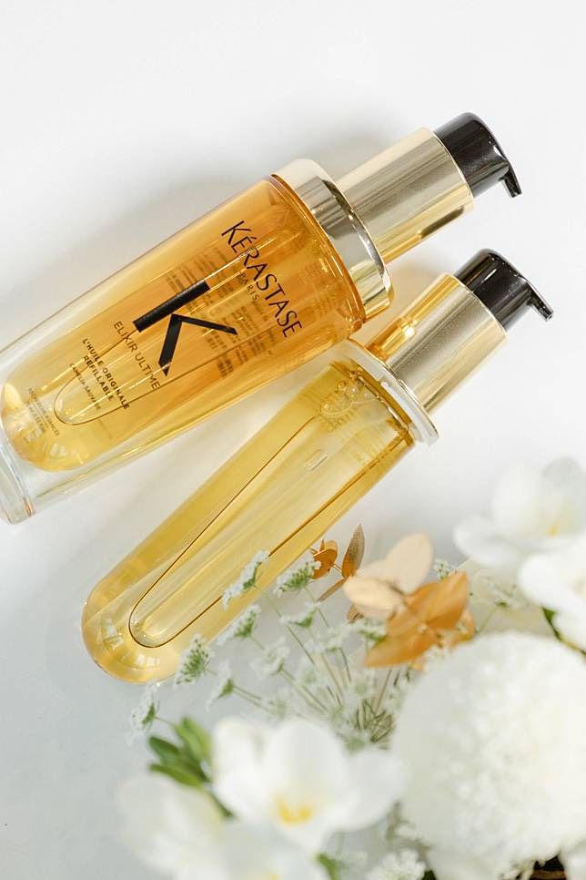 KERASTASE 巴黎卡詩|新升級奢光小金油 金緻柔馭山茶花鎏光露
