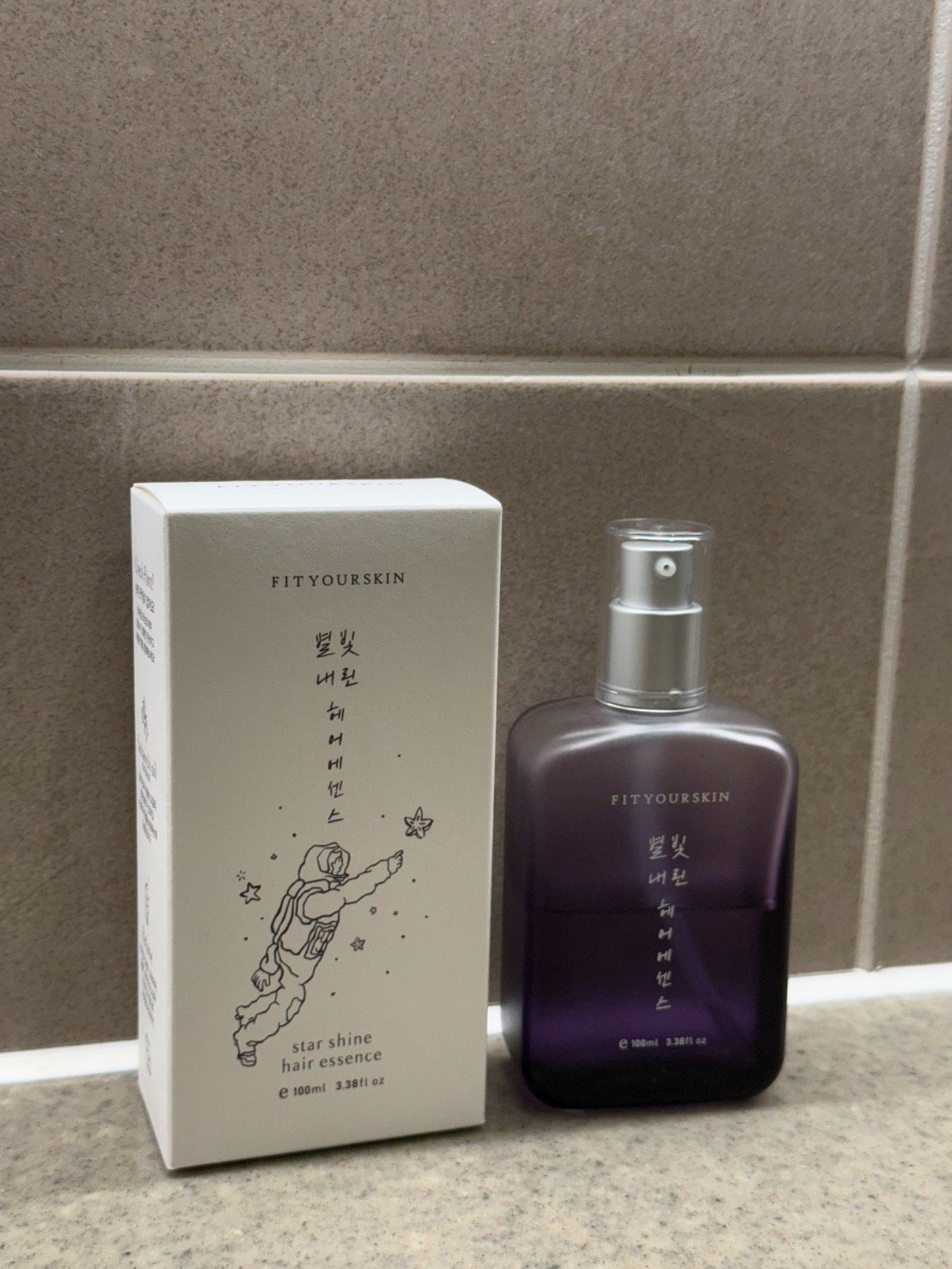 韓國 FIT YOUR SKIN 星光仙子佛手柑精粹潤髮油 100ml 護髮油 摩洛哥髮油