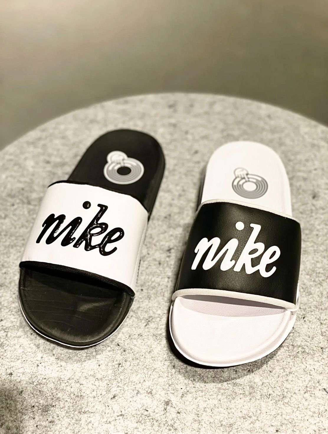 現貨 Nike W OFFCOUT SLIDE 拖鞋 海綿 陰陽 草寫 男女 FQ7646-100