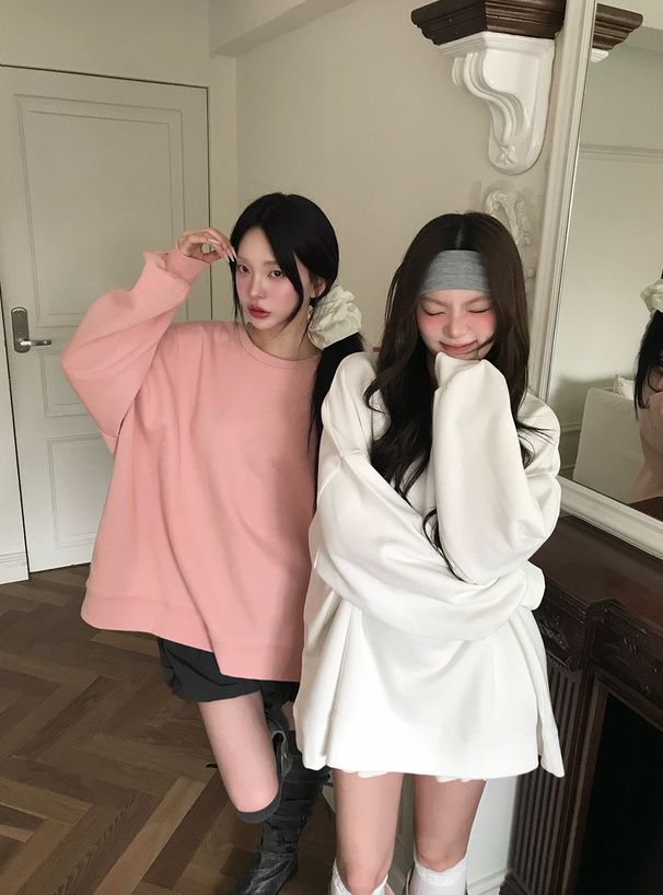 2927 抓絨大號衛衣