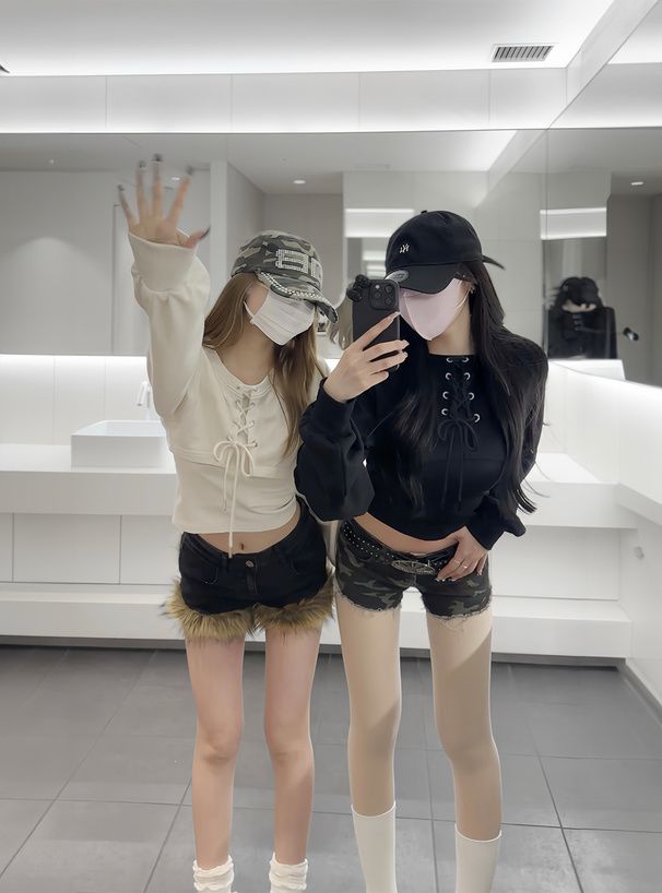 2969 繫帶上衣x吊帶背心套裝