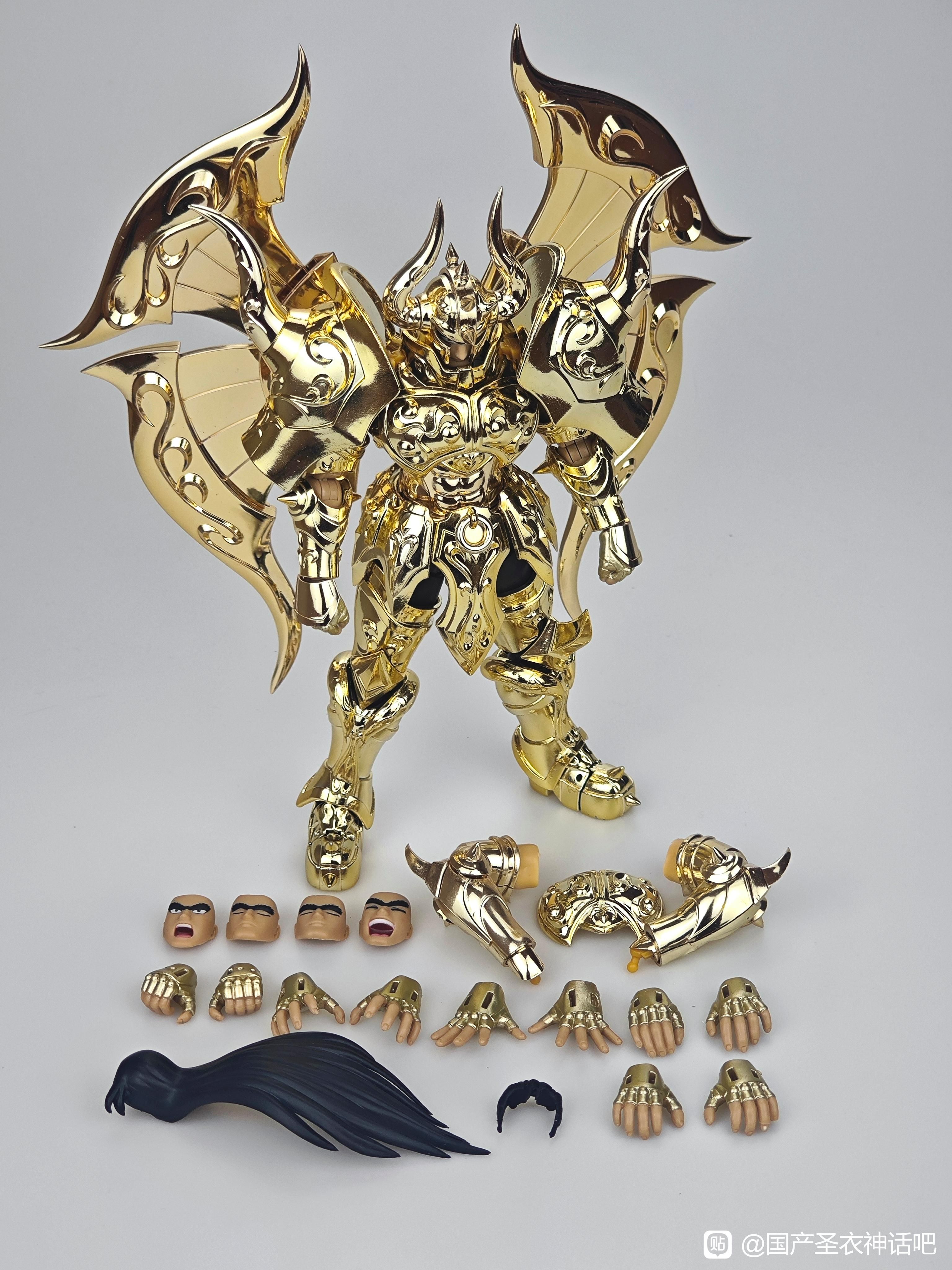 {千之國} 預購3月 MST吉模 聖衣神話EX 黃金魂 黃金聖鬥士 神金牛座 阿鲁迪巴 24K色 2月22截止