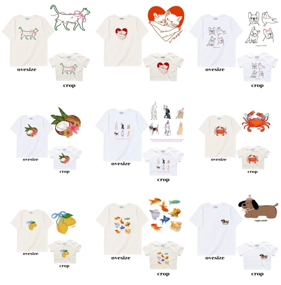 ⚠️預購！泰國 INS 風 上衣 OVERSIZE 1️⃣