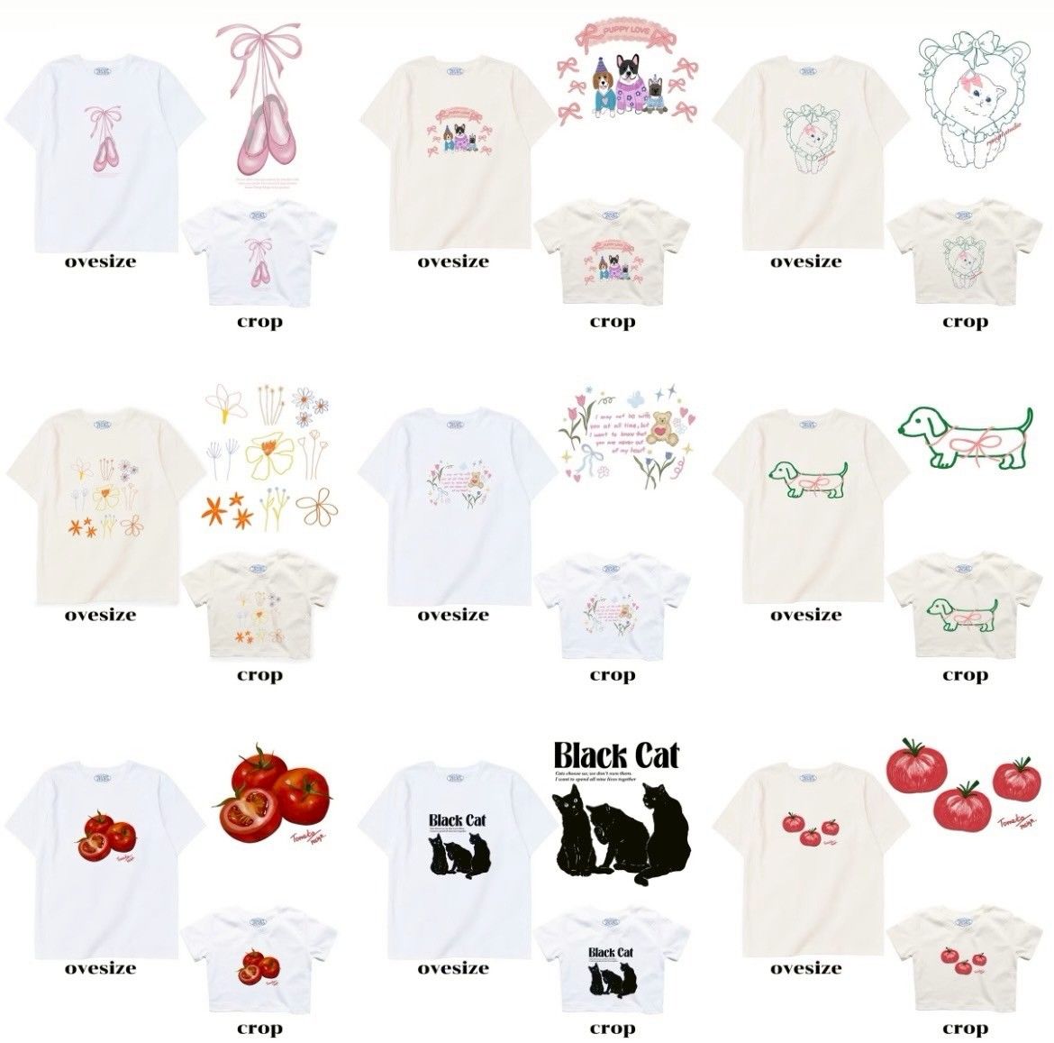 ⚠️預購！泰國 INS 風 上衣 OVERSIZE2️⃣