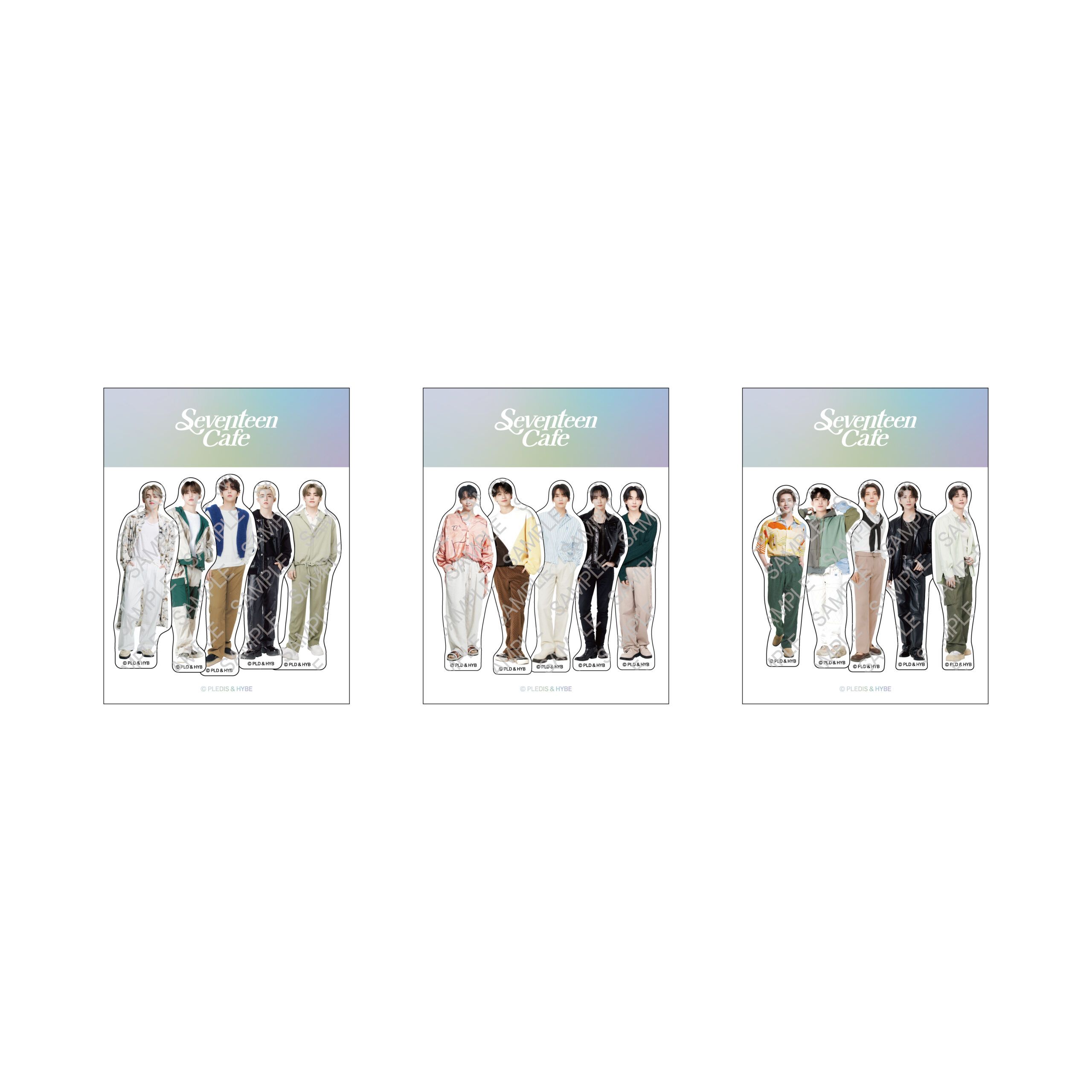 貼紙set （一組5個妝造）