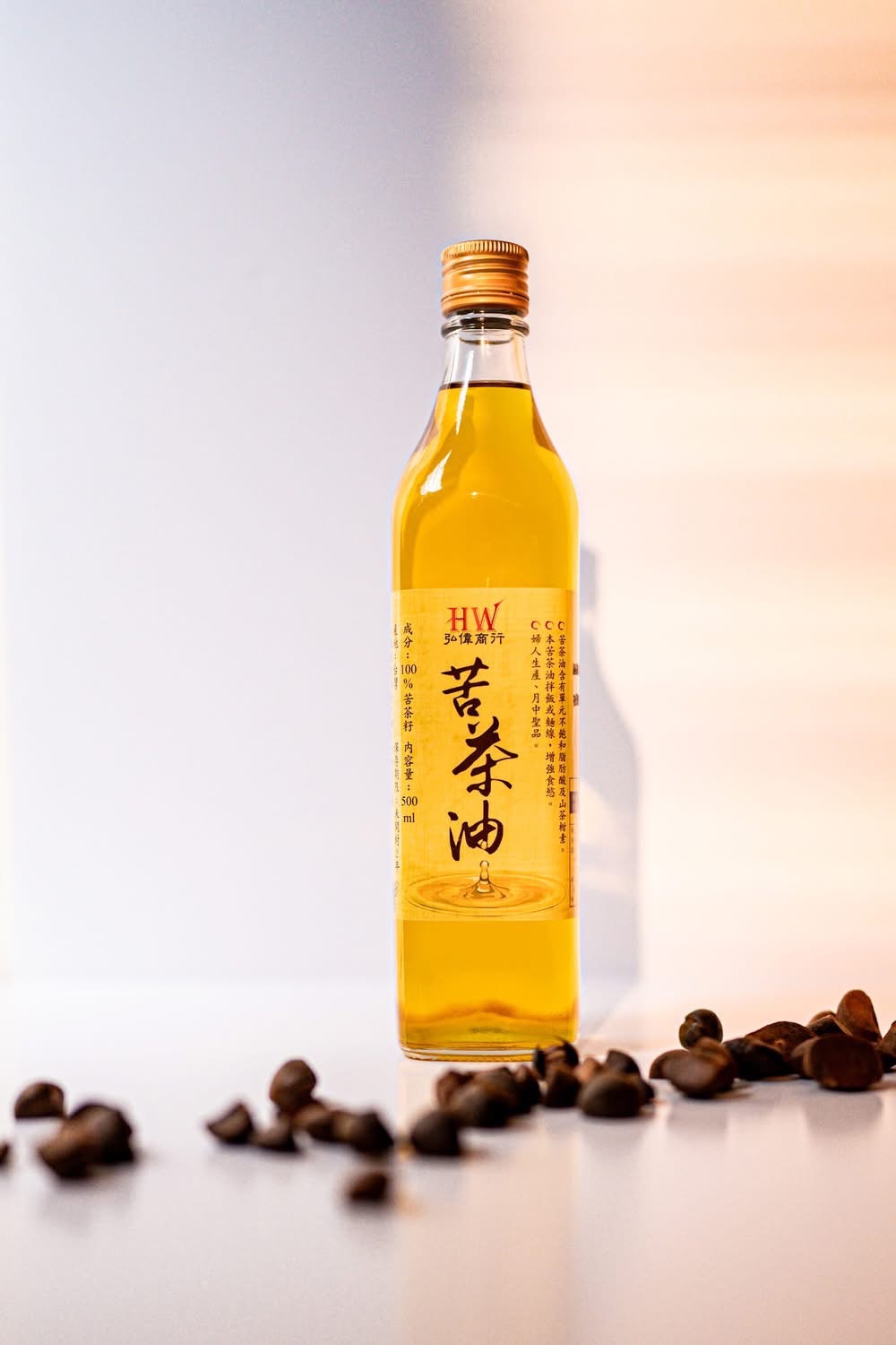 台灣100%純苦茶油自產自銷禮盒款