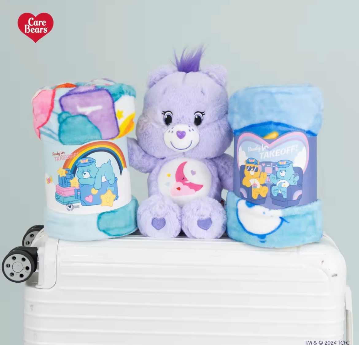 Care Bears Airline Blanket 毛毯 飛機毯