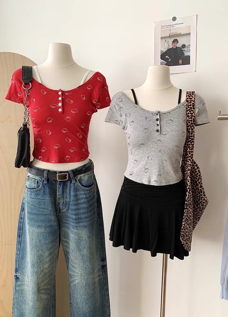 好可愛的kitty系列🐈🎀（帶胸墊）