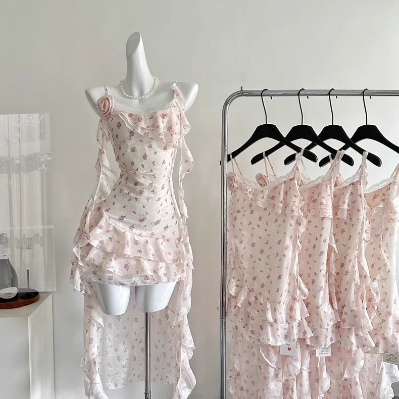 浪漫的邂逅🌷瞬間心動碎花洋裝