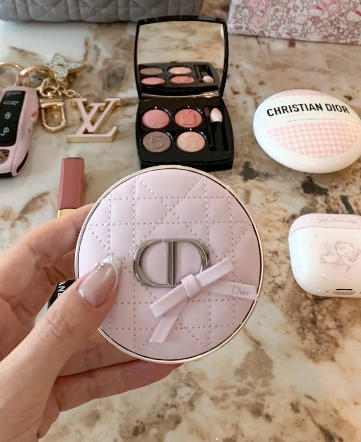 《 現貨 》Dior 迪奧 蝴蝶結氣墊🎀
