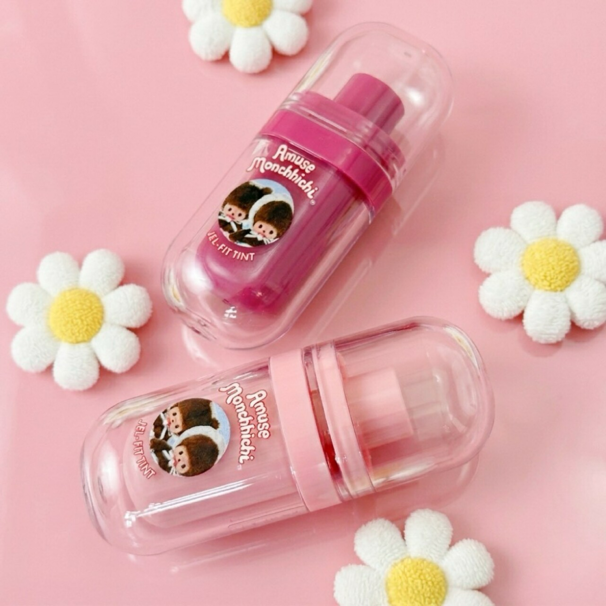 《 現貨 》Amuse x Monchhichi 蒙奇奇聯名 JEL-FIT 果凍唇釉 3.8g